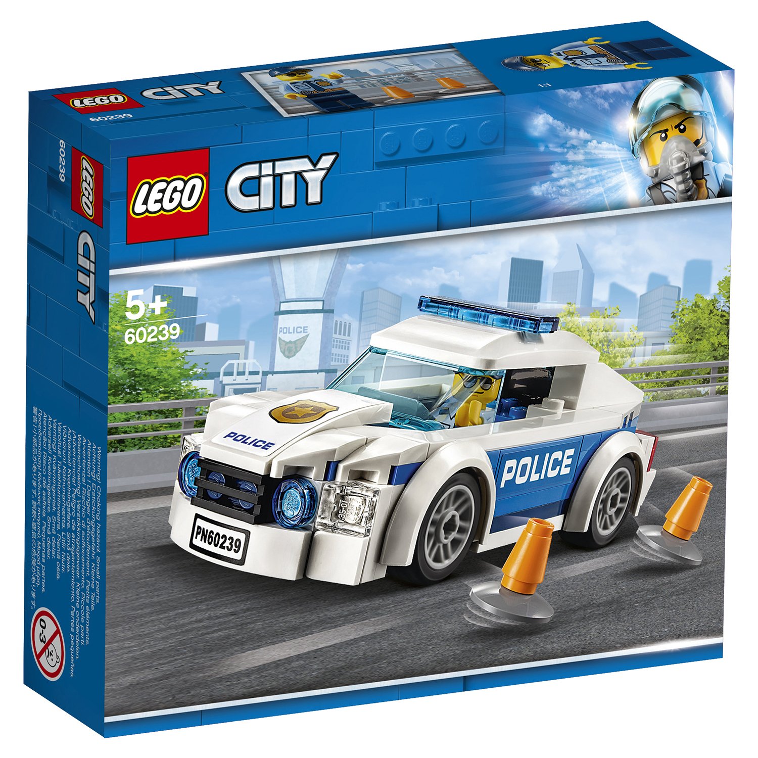 Конструкторы Lego LEGO City 60239 Конструктор Лего Город Автомобиль  полицейского патруля – цены и скидки , описание и характеристики