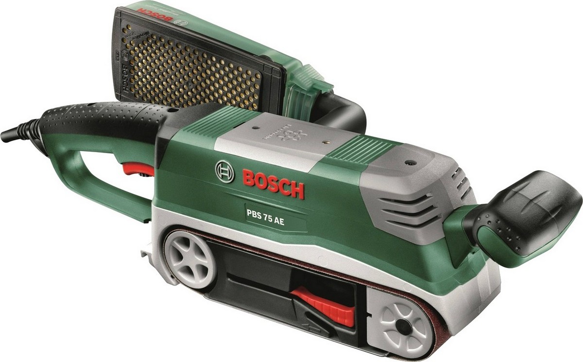 Машина шлифовальная ленточная Bosch PBS 75 AE – цены и скидки