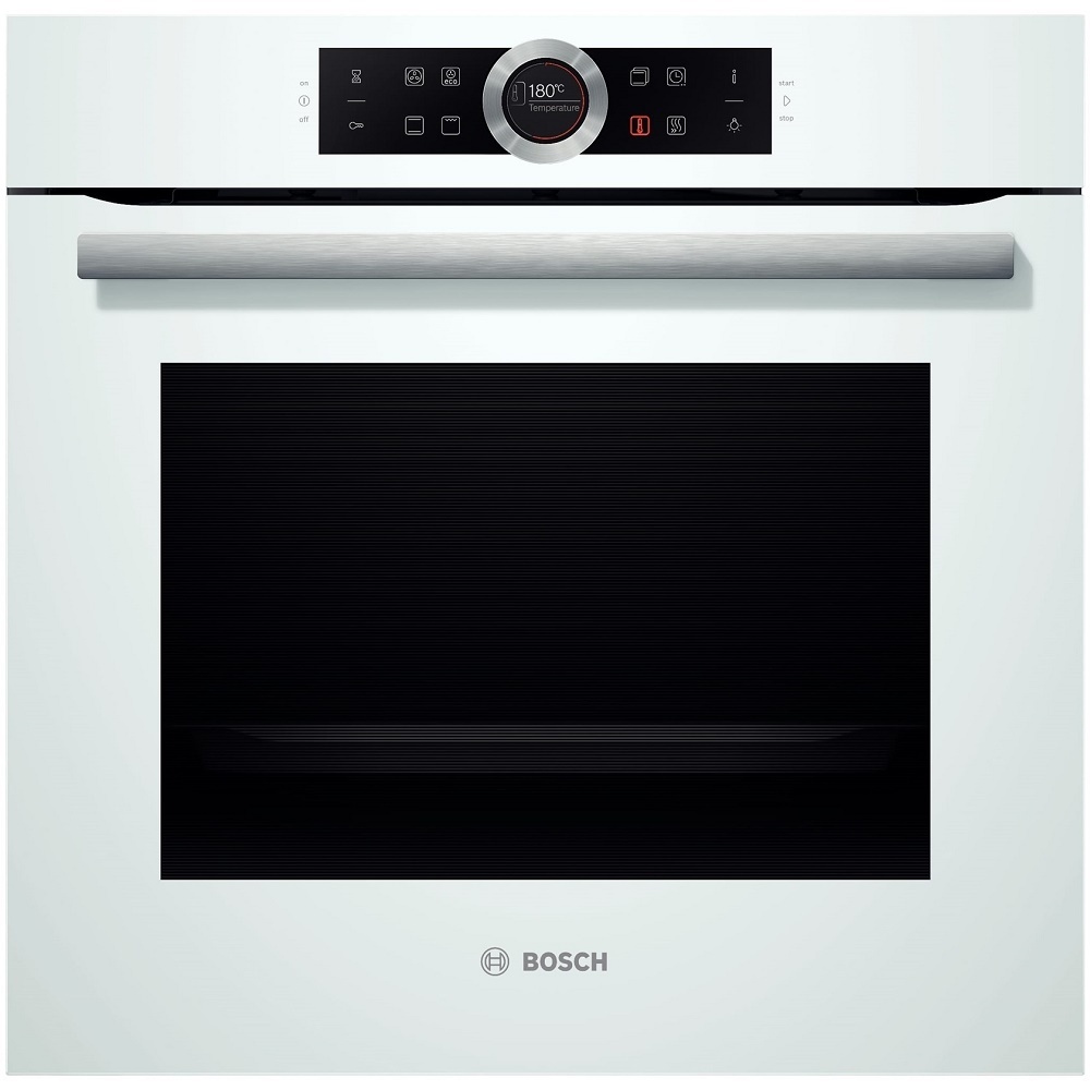 Электрический духовой шкаф Bosch HBG634BW1 White – цены и скидки