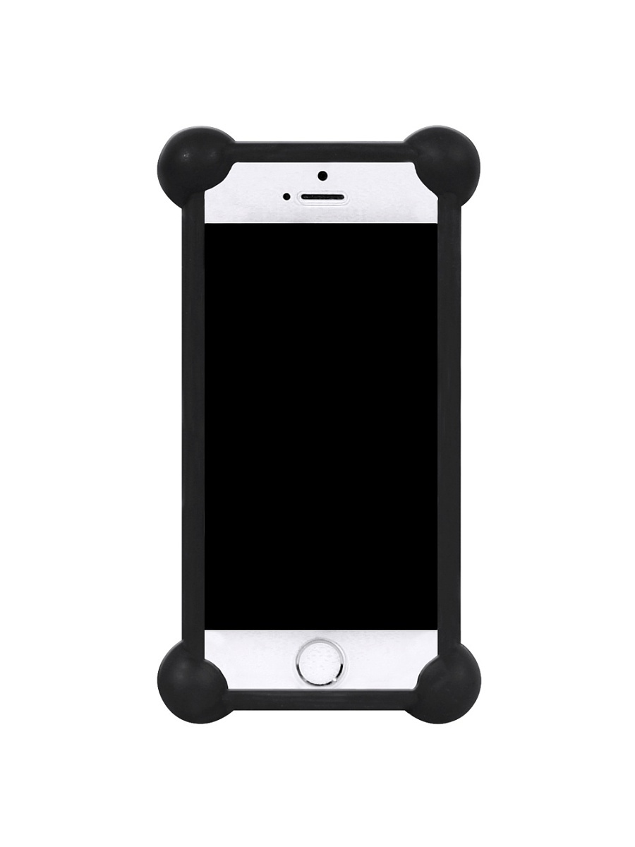 Чехлы для телефонов IQ Format Бампер силиконовый универсальный 3,5-4,7 .