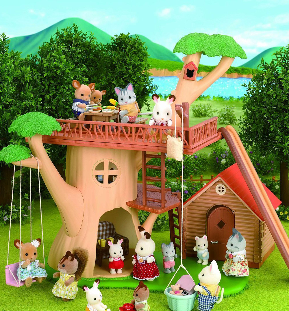 Дом с мебелью sylvanian families