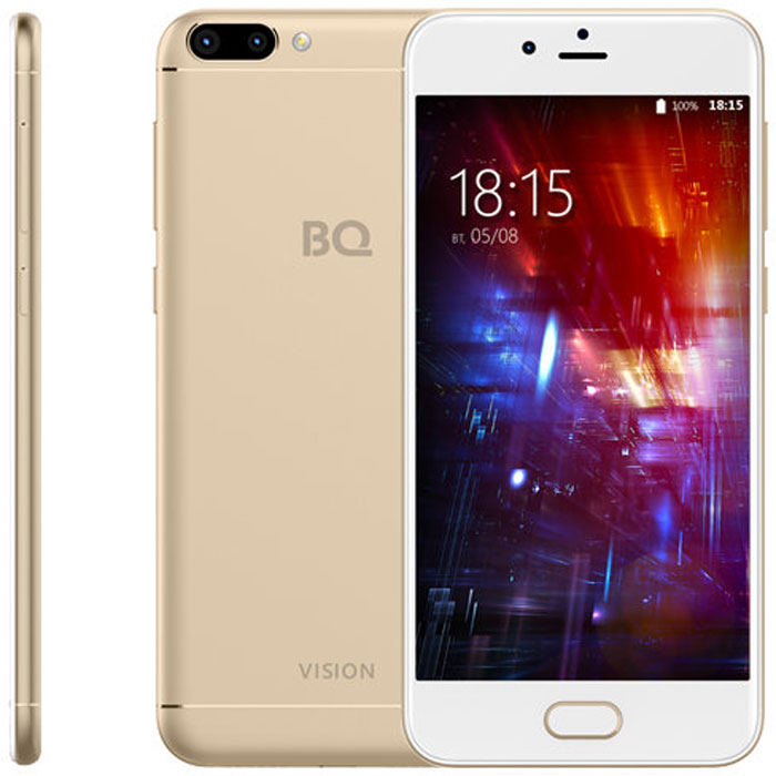 Смартфон BQ Mobile BQ 5203 Vision Золотой – цены и скидки