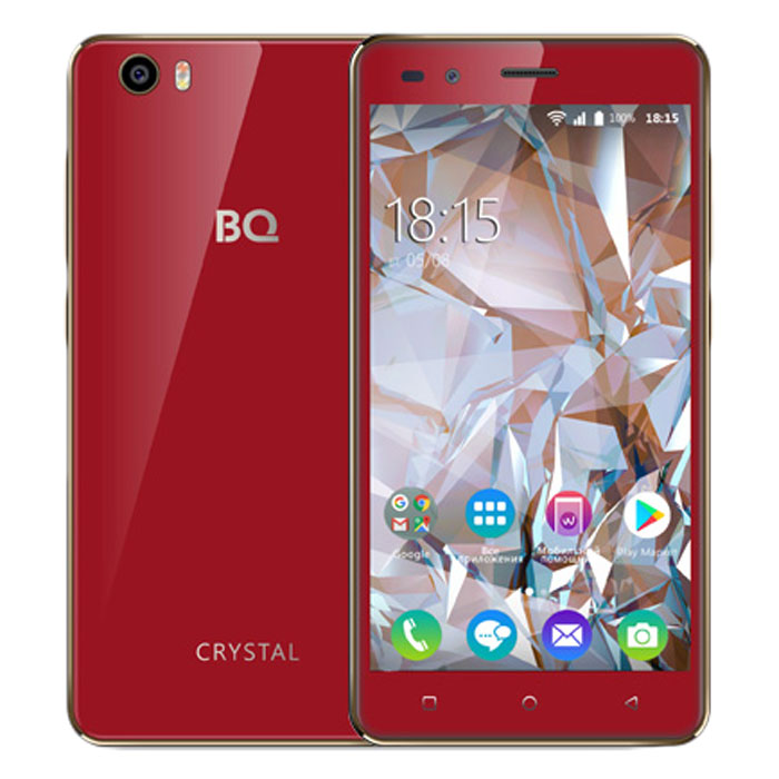 Смартфон BQ Mobile BQ Mobile BQ-5054 Crystal Красный – цены и скидки