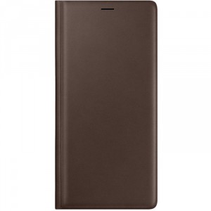 Аксессуар Samsung Leather Wallet Cover для Galaxy Note 9, Brown (EF-WN960LAEGRU)