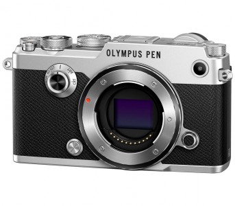 Фотоаппарат со сменной оптикой Olympus PEN-F Body серебристый (V204060SE000)