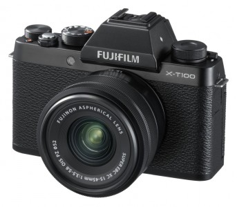 Фотоаппарат со сменной оптикой Fujifilm X-T100 Kit c XC15-45mm, черный (16582921)