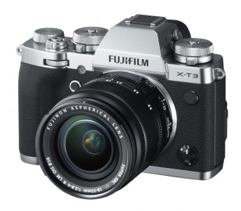 Фотоаппарат со сменной оптикой Fujifilm X-T3 Kit XF18-55 mm, серебристый (16589278)