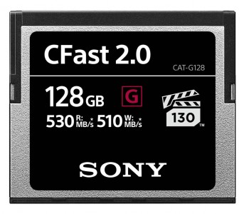 Карта памяти XQD Sony CFast 2.0 128GB VPG130 (CAT-G128)
