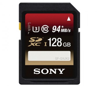 Карта памяти SD Sony SDXC 128GB UHS-I U3 94 Mb/s (SFG1UXT)