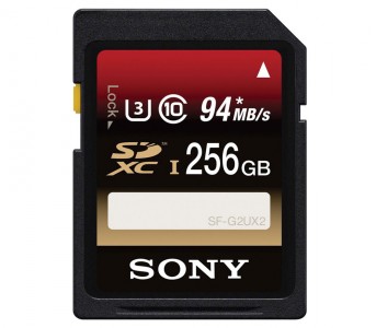 Карта памяти SD Sony SDXC 256GB UHS-I U3 94 Mb/s (SFG2UXT)