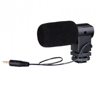 Микрофон Boya BY-V01, направленный, стерео (X/Y), 3.5 мм (1472)
