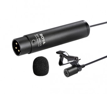 Микрофон Boya BY-M4OD петличный, всенаправленный, XLR (1473 опт)
