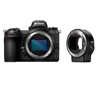 Фотоаппарат со сменной оптикой Nikon Z 6 Body с адаптером FTZ (VOA020K002)
