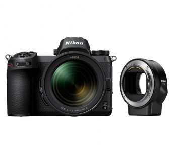 Фотоаппарат со сменной оптикой Nikon Z6 Kit 24-70 f/4 S + FTZ адаптер (VOA020K003)