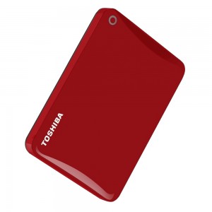 Внешний жесткий диск Toshiba CANVIO Connect II red
