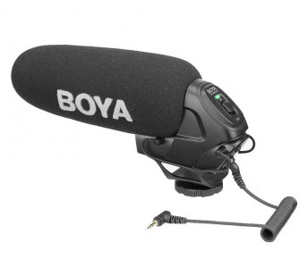 Микрофон Boya BY-BM3030, направленный, моно, 3.5 мм (1535)