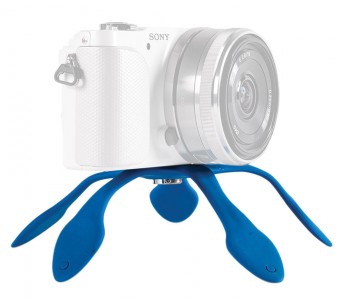 Штатив премиум Miggo Splat для камер до 500 г, голубой (MW SP-CSC BL 20)