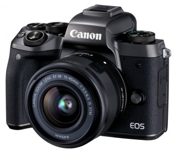 Фотоаппарат со сменной оптикой Canon EOS M5 Kit с EF-M 15-45mm f/3.5-6.3 IS STM (1279C012)