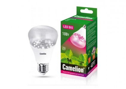Светодиодная фитолампа Camelion LED10-PL Bio E27 (13241)