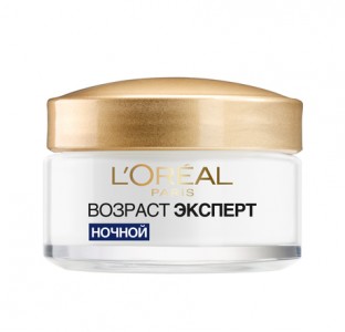 Крем для лица L'Oreal Paris Ночной крем "Возраст Эксперт 65+" против морщин, питательный