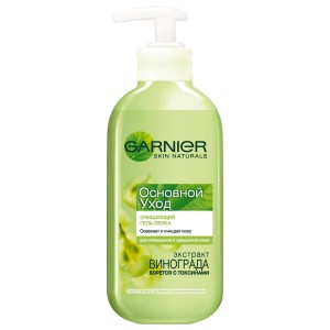 Гель для лица Garnier Гель освежающий очищающий для нормальной и комбинированной кожи