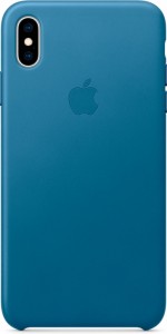 Чехол для iPhone Apple iPhone XS Max Leather Case Cape Cod Blue (MTEW2ZM/A)