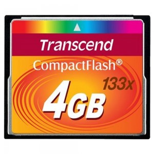 Карта памяти Compact-Flash Transcend CF-4GB/TR133