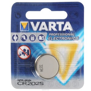 Батарейки Varta CR2025, 3V (06025 101 401)