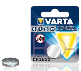 Батарейки Varta CR1632, 3V (06632 101 401)