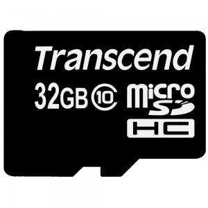 Карта памяти micro SDHC Transcend TS32GUSDHC10 32GB