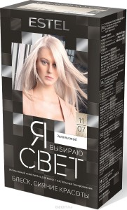 Краска для волос ESTEL Интенсивный осветлитель для волос с пастельным тонированием "Я выбираю Свет" (IS11-07)