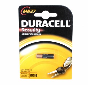 Батарейки Duracell Duracell MN27 B1 Security 12V Alkaline
