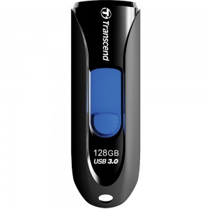 USB Flash накопитель Transcend JetFlash 790 128Gb Black/Blue