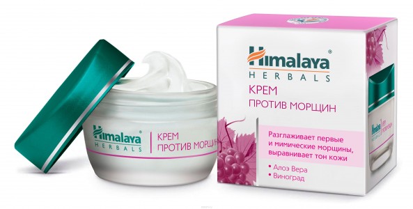 Крем для лица Himalaya Herbals Крем для лица Против морщин (алоэ и виноград)