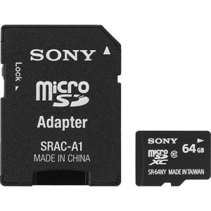 Карта памяти micro SDXC Sony SR64NYAT 64GB