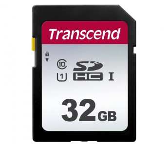 Карта памяти Transcend SDHC 32GB 300S UHS-I U1 Class10 (TS32GSDC300S)