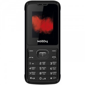 Сотовый телефон Nobby 110 (110 Black/Grey)