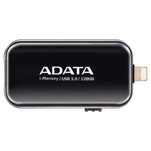 Флэш диск для Apple ADATA i-Memory UE710 128Gb Black