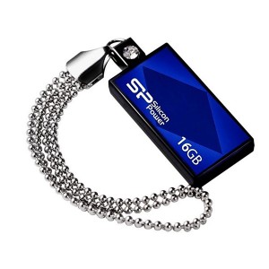 Флэш диск Silicon Power FD SiP 16Gb Touch 810 blue SP016GBUF2810V1B