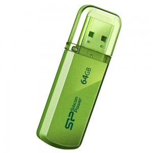USB Flash накопитель Silicon Power Helios 101 64GB Green