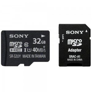 Карта памяти SDHC Micro Sony SR32UYA 32GB