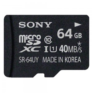 Карта памяти SDHC Micro Sony SR64UYA 64GB