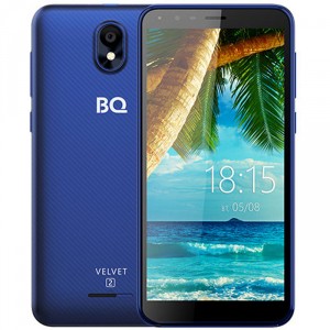 Сотовый телефон BQ Mobile BQ-5302G Velvet 2 (BQ-5302G Velvet 2 Blue)