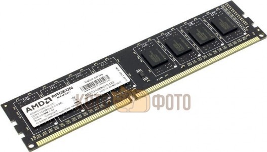 Модуль памяти AMD PC3-10600 DIMM DDR3 1333MHz (R332G1339U1S-UO)