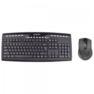 Клавиатура + мышь A4Tech 9200F Black