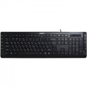 Клавиатура A4Tech KD-600 X-Slim USB Black