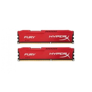 Модуль памяти Kingston HyperX Fury Red Series PC3-12800 DIMM DDR3 (HX316C10FRK2/16)