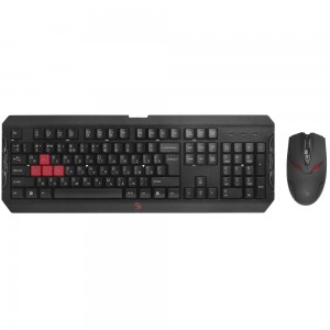 Клавиатура + мышь проводные A4Tech Bloody Q1100 Black / Red