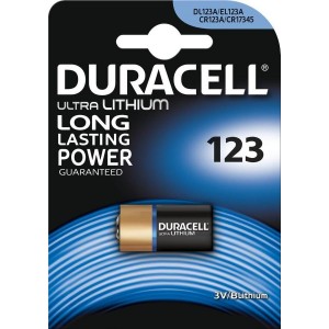 Батарейка Duracell 123A Ultra M3 (CR123A)