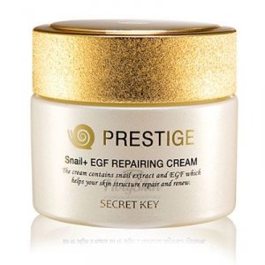 Улиточный крем Secret Key Prestige Snail + EGF Repairing Cream - Крем восстанавливающий (8809305990984)